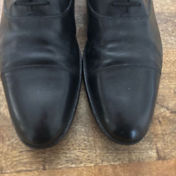 Vintage Johnston & Murphy Cap Toe lace oxfords 12 M - Picture 3 of 9